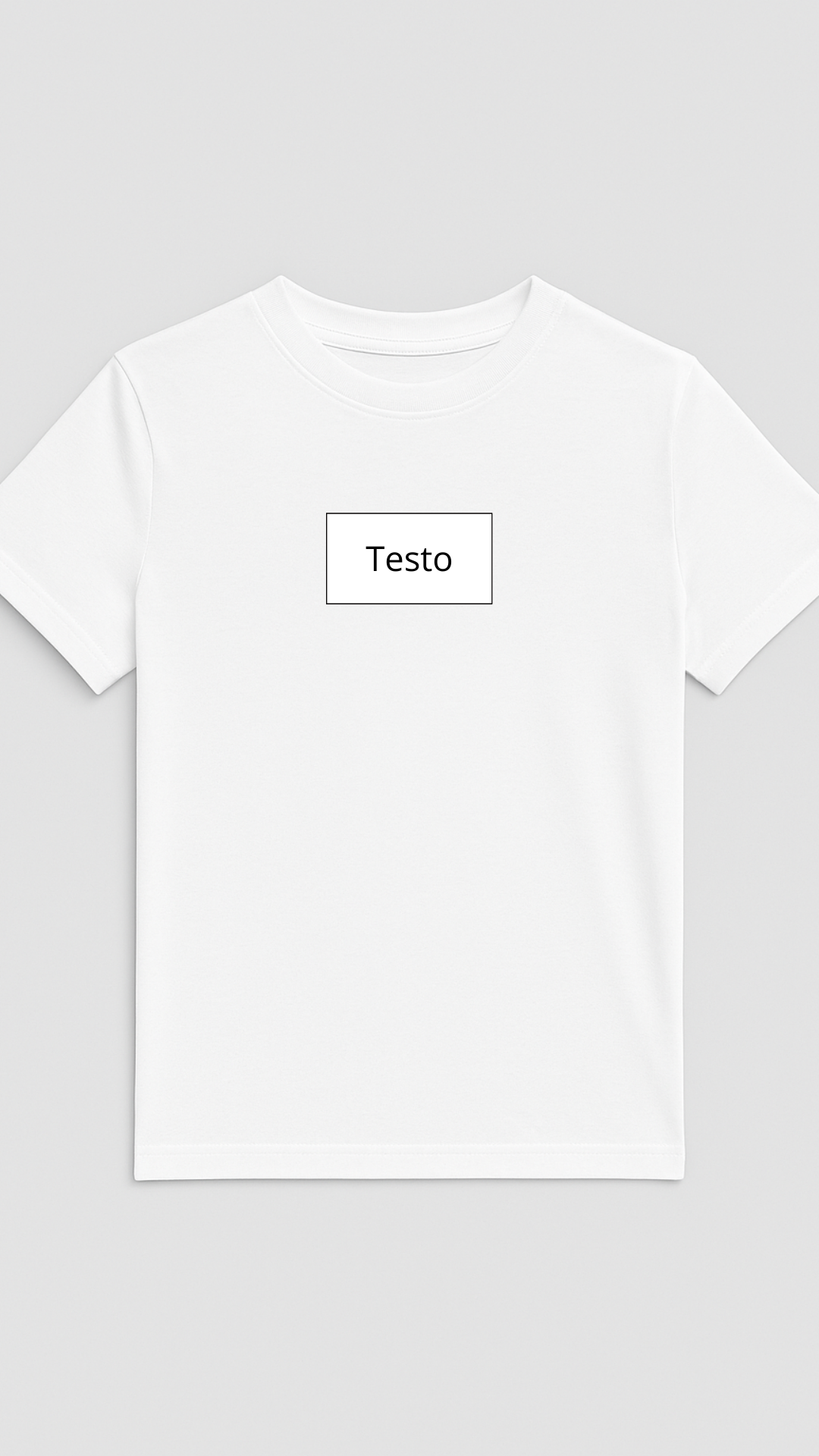 T-SHIRT RICAMO FRASE