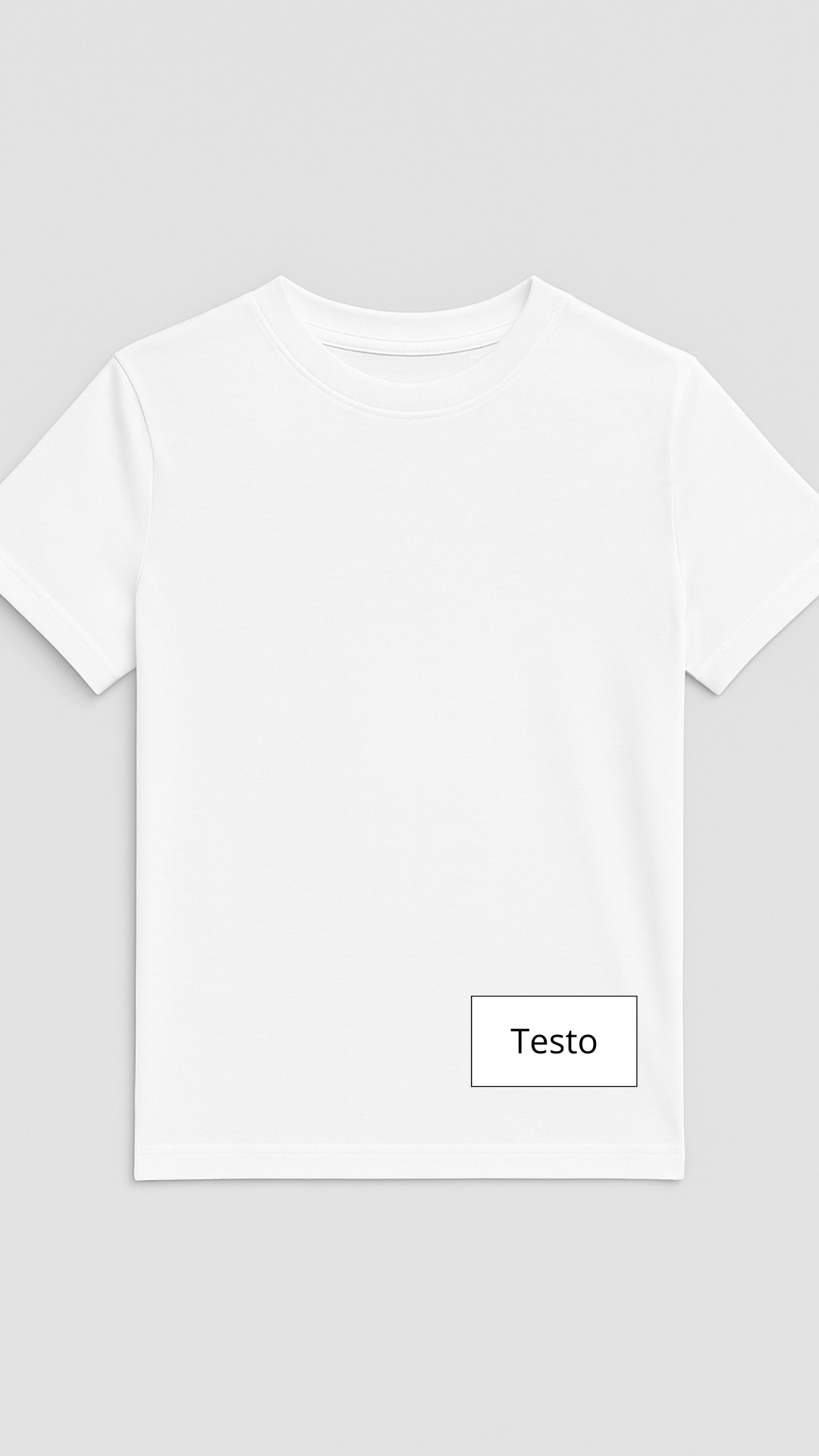 T-SHIRT RICAMO FRASE