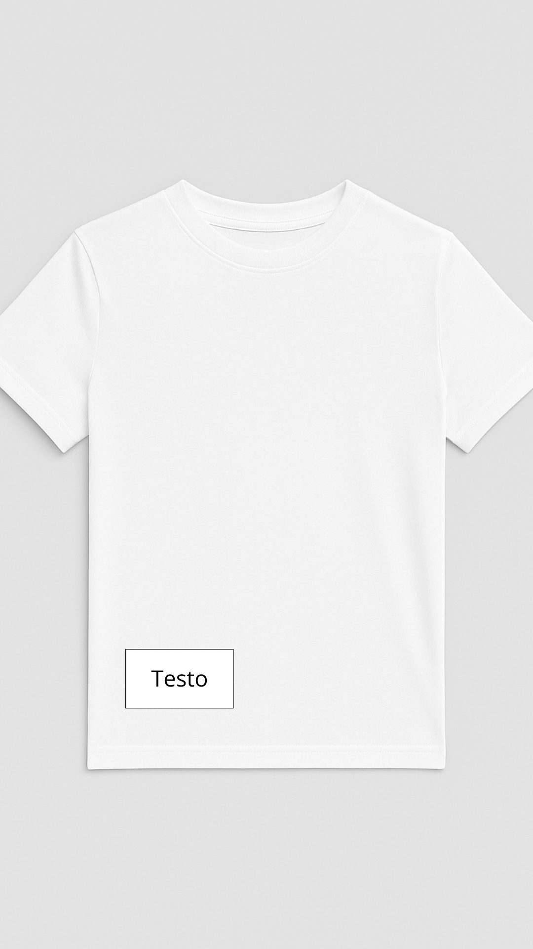 T-SHIRT RICAMO FRASE