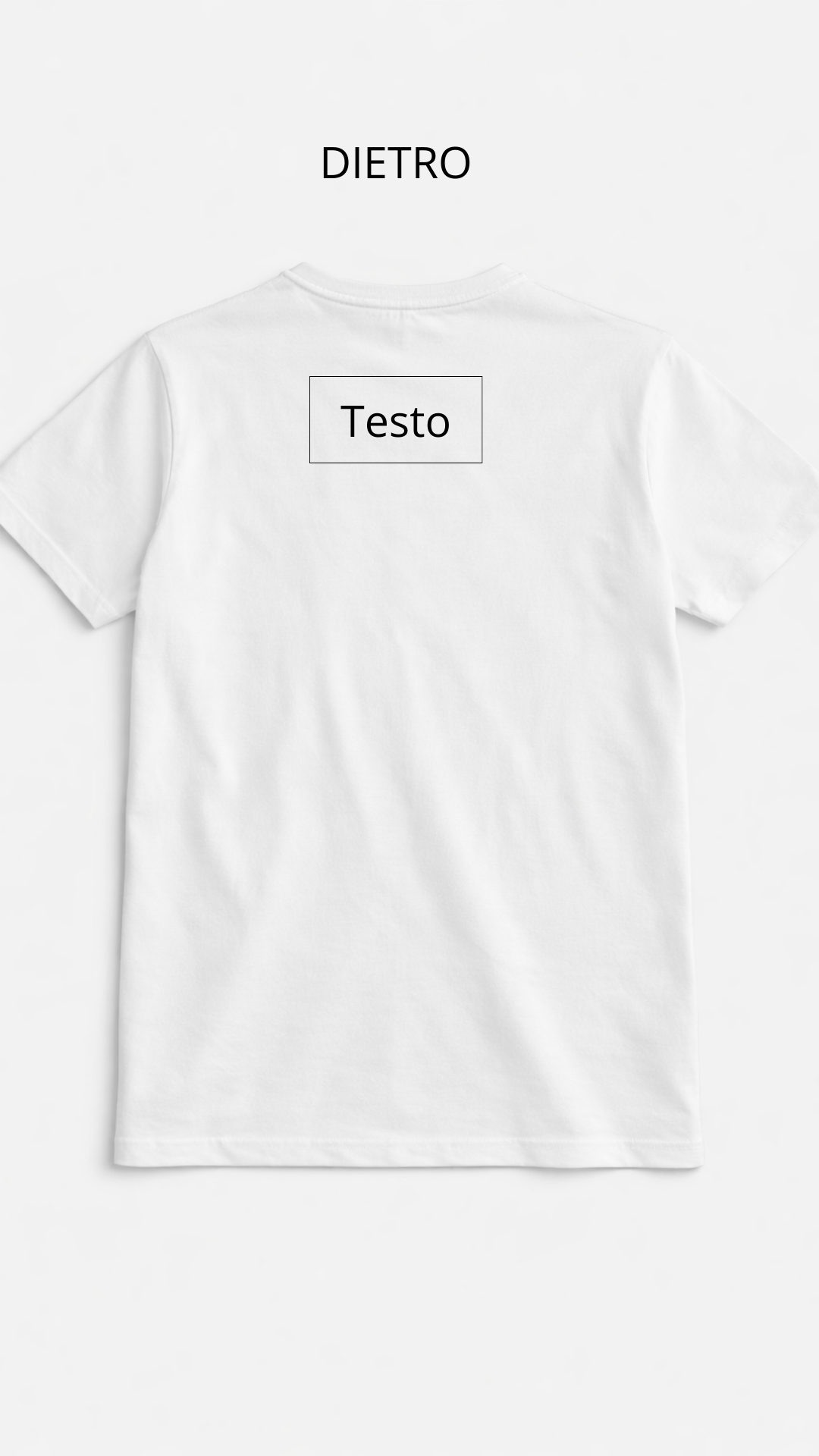 T-SHIRT RICAMO FRASE