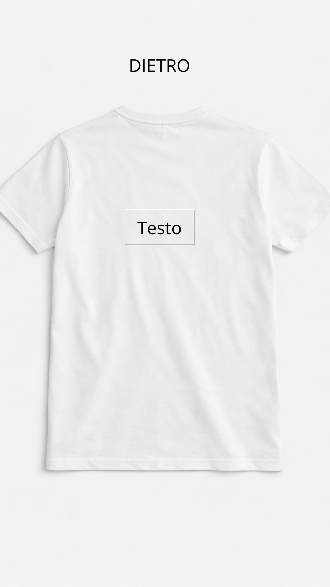 T-SHIRT RICAMO FRASE
