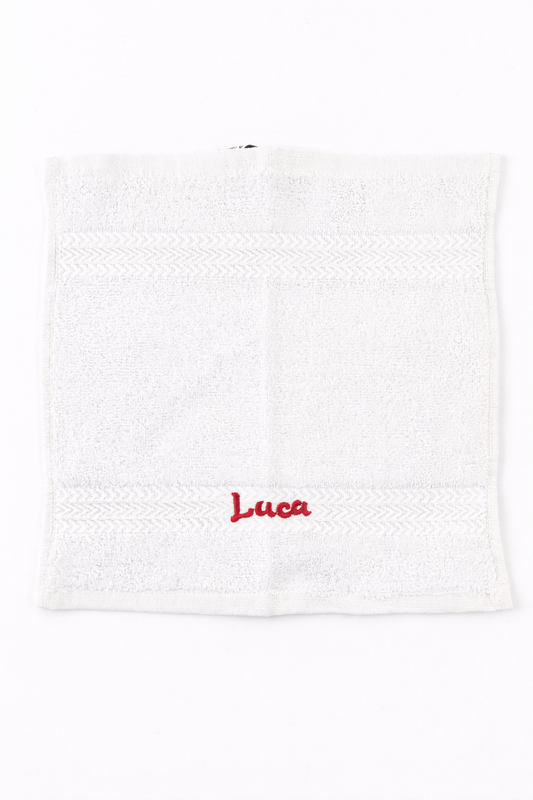 ASCIUGAMANI PERSONALIZZATI NOME 30x30 cm